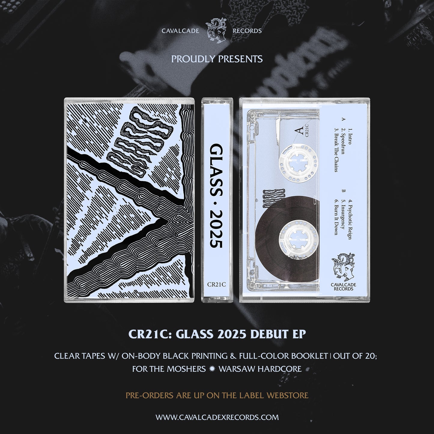 GLASS 2025 EP TAPE | PRE-ORDER